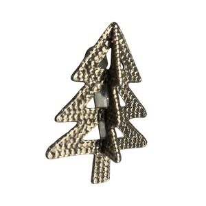 Vintage John Hardy‎ For Neiman Marcus 3 D Christmas Tree Clip